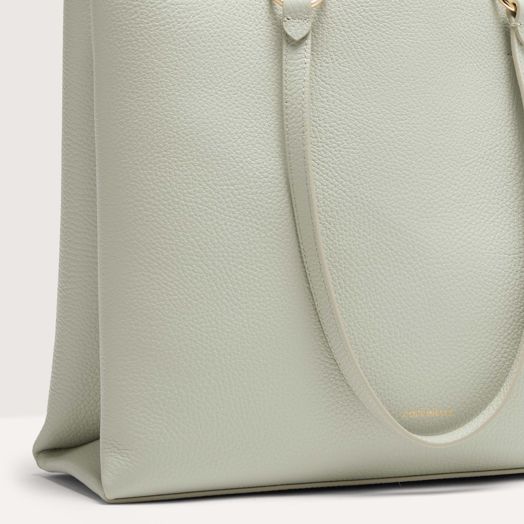 Coccinelle Hop On Medium Handbag Celadon Green