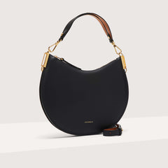 Coccinelle Sunup Medium Hobo Bag - Black