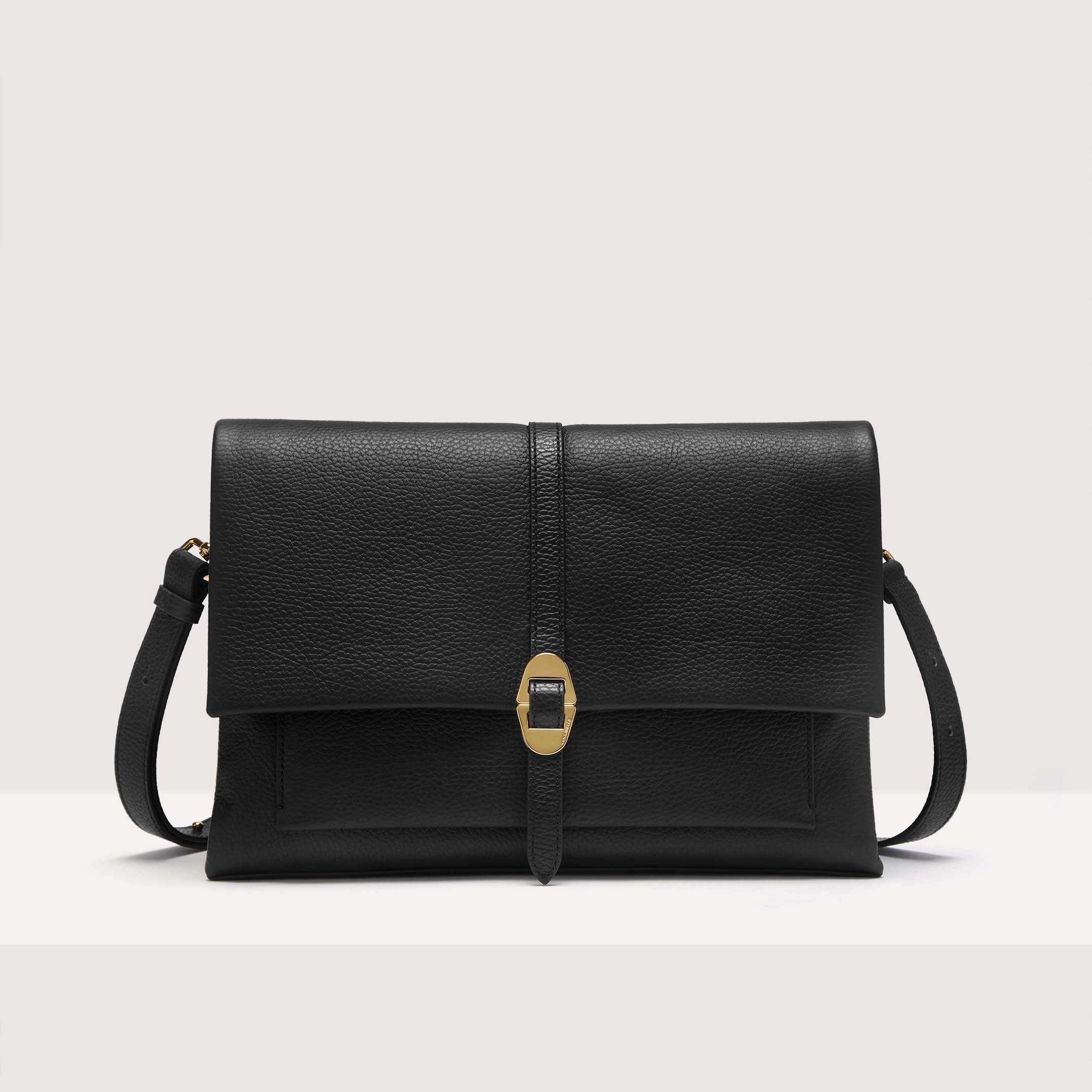 Coccinelle Dorian Medium Shoulder Bag - Black