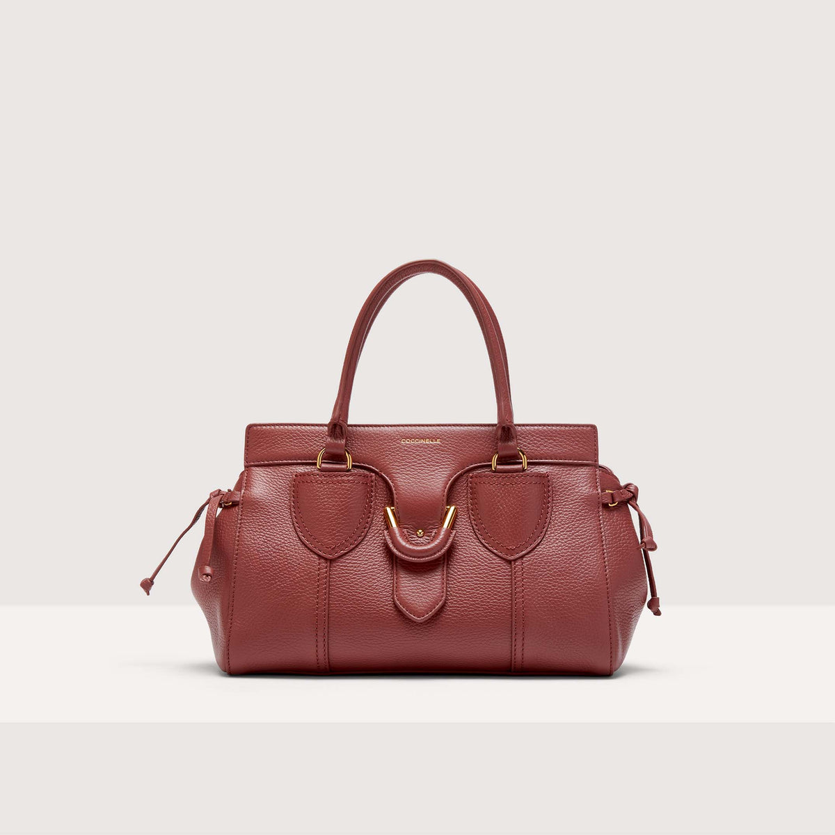 Coccinelle York Medium Top Handle - Burgundy