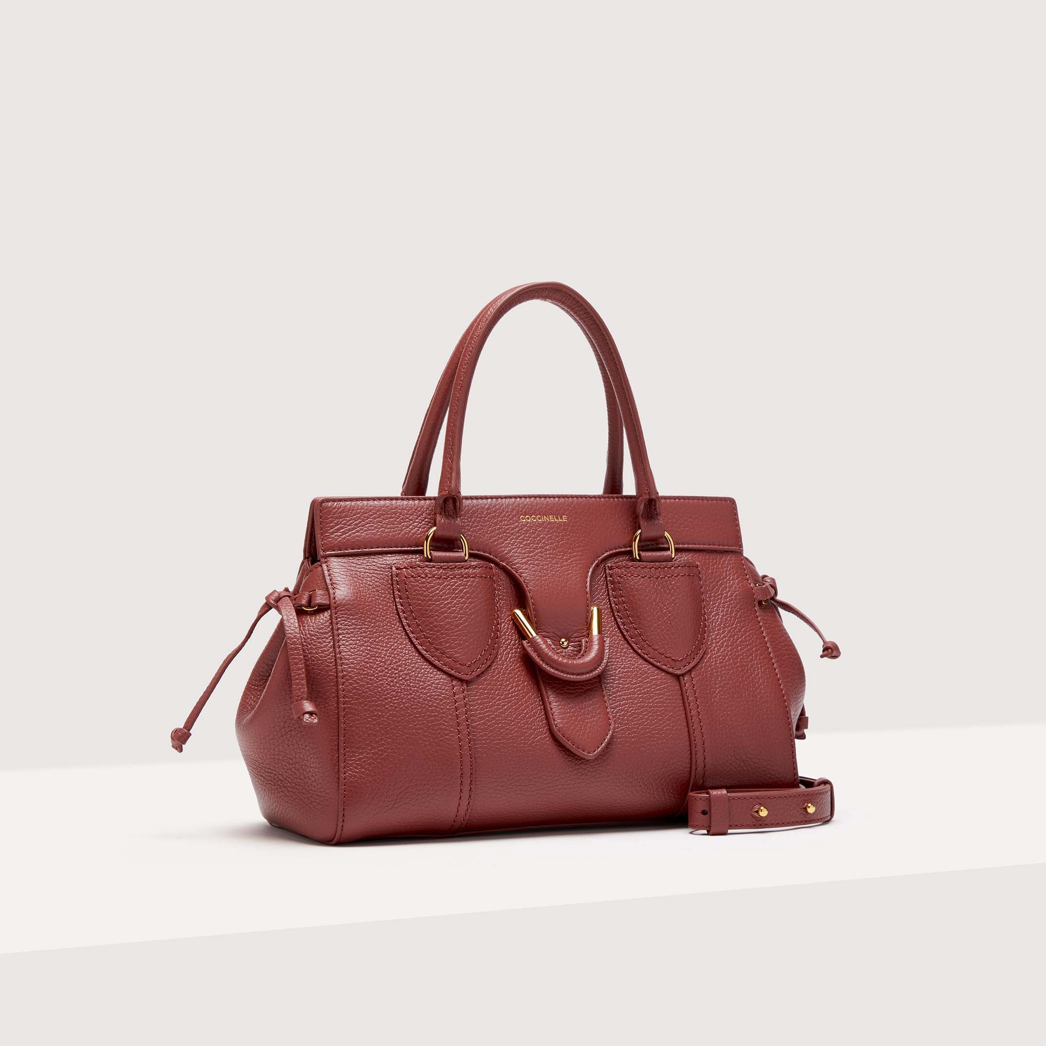 Coccinelle York Medium Top Handle - Burgundy