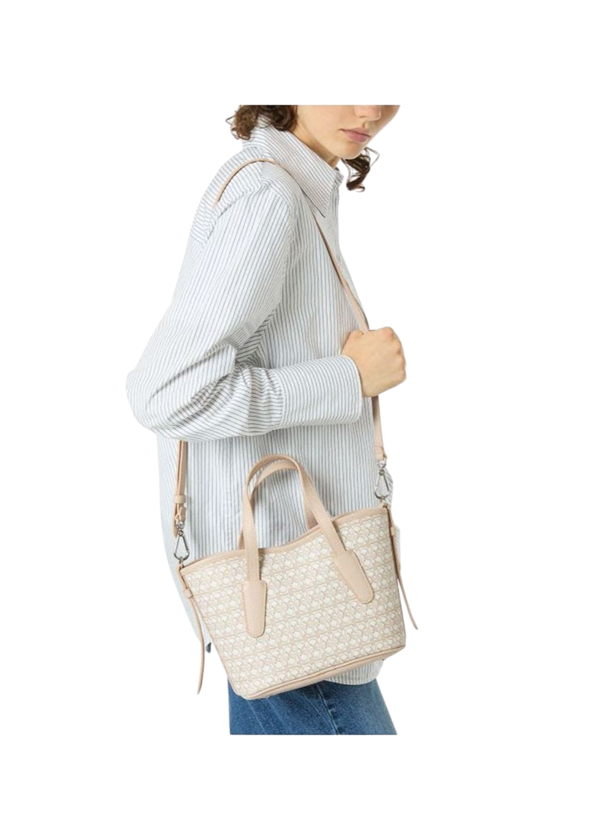 NEW NEVER WIT.B.COATED MO Top Handle Bag