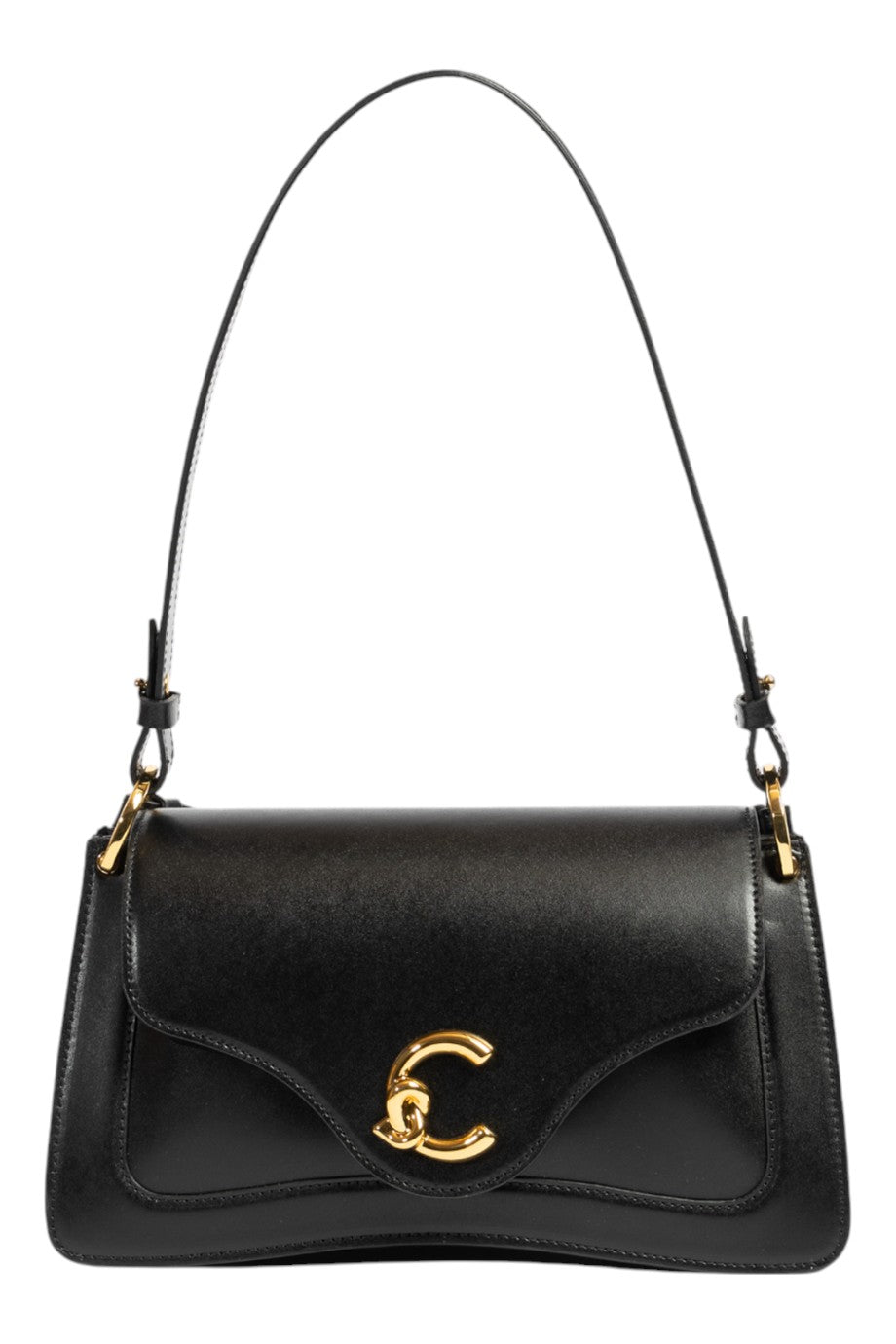 C-Me Calf Shoulder Bag
