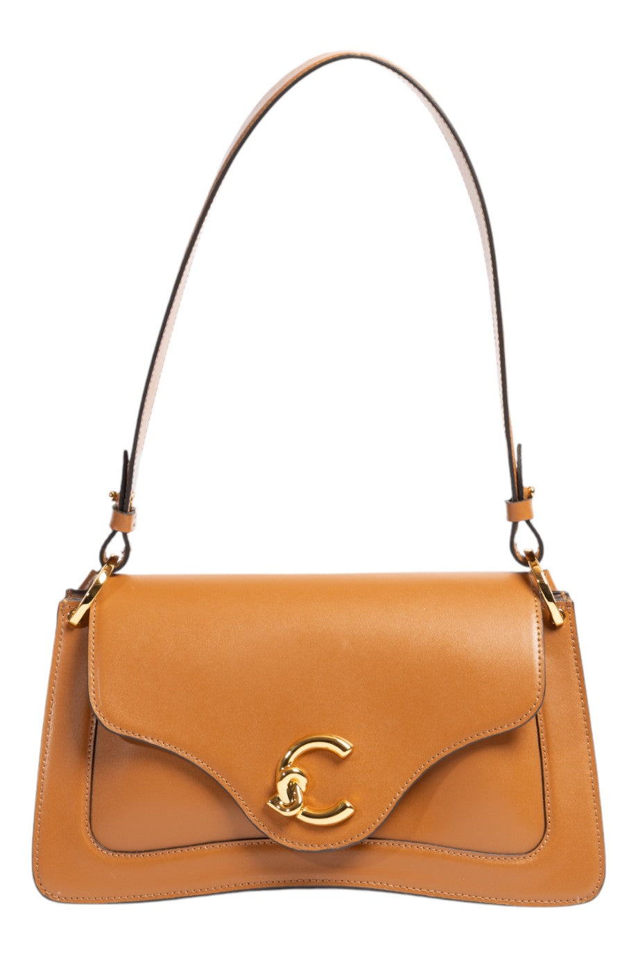 C-Me Calf Shoulder Bag
