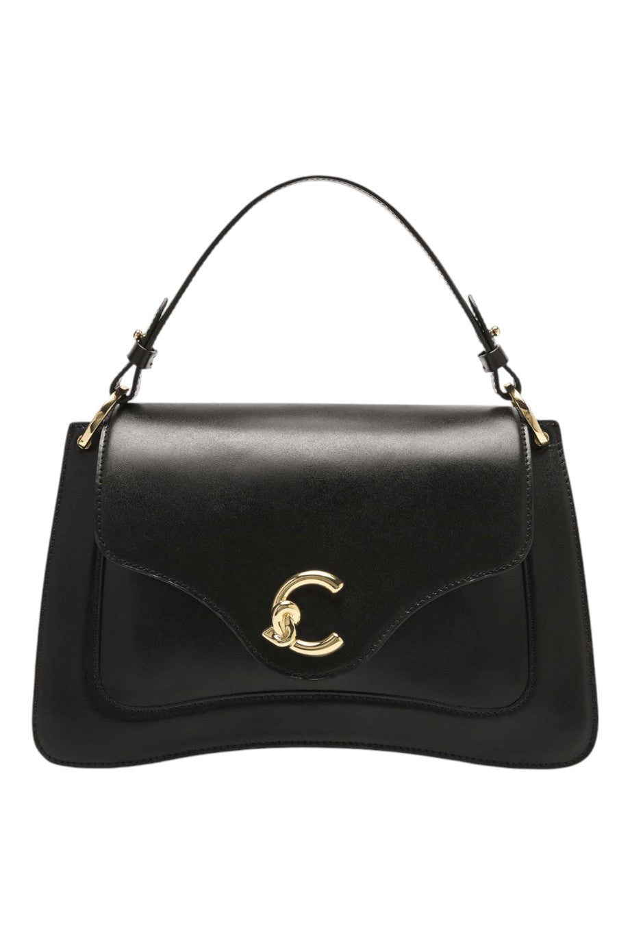 C-Me Calf Top Handle Bag Medium