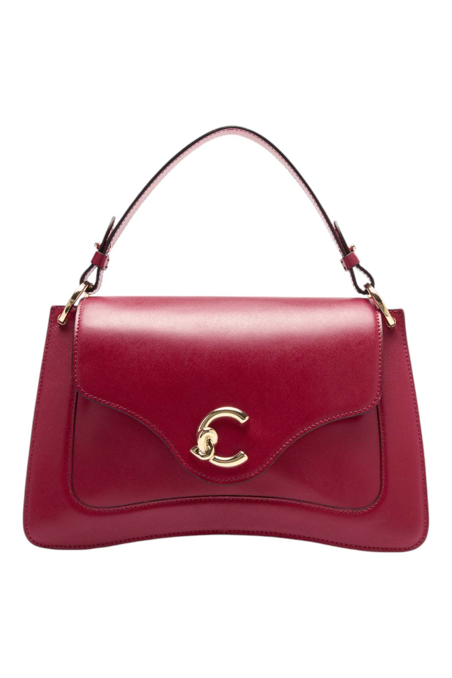 C-Me Calf Top Handle Bag Medium