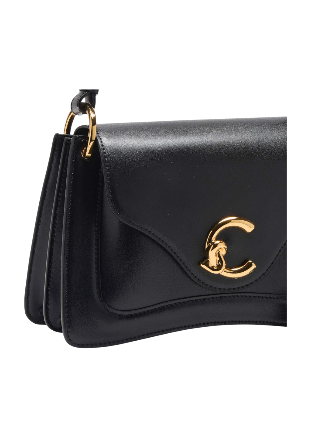 C-Me Calf Top Handle Bag Small