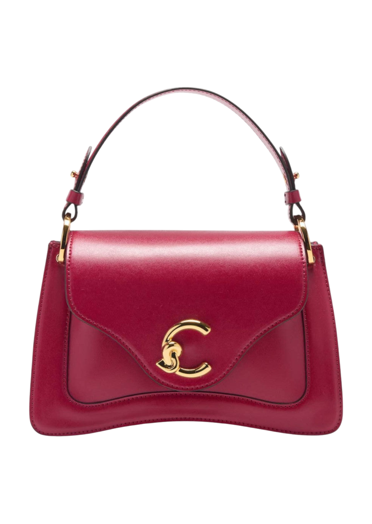 C-Me Calf Top Handle Bag Small