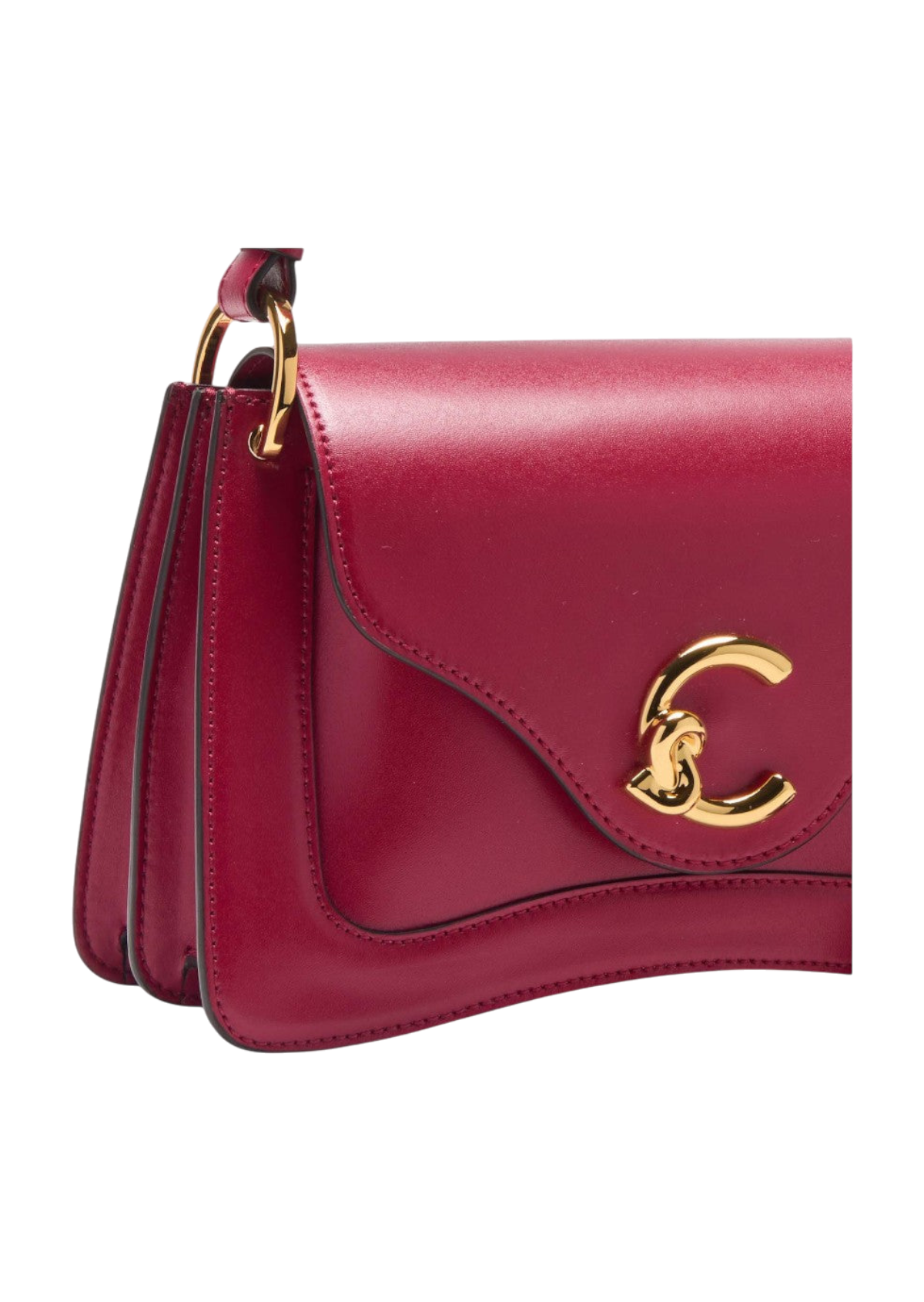 C-Me Calf Top Handle Bag Small