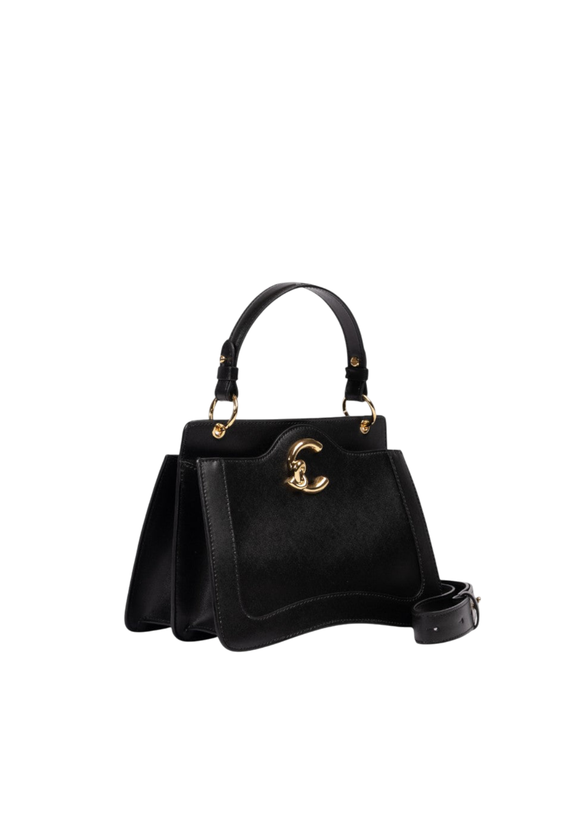C ME CALF COCK Top Handle Bag