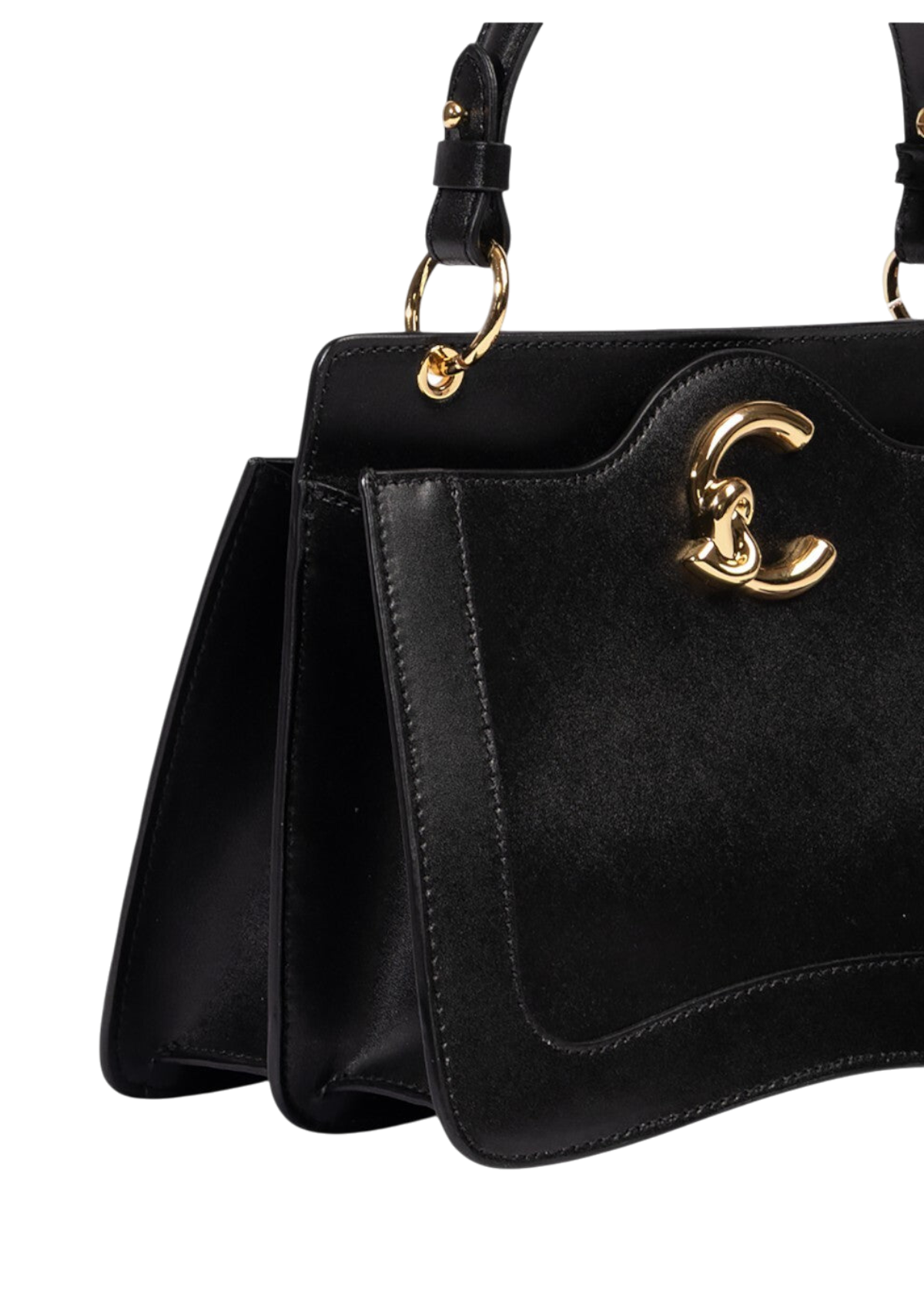 C ME CALF COCK Top Handle Bag