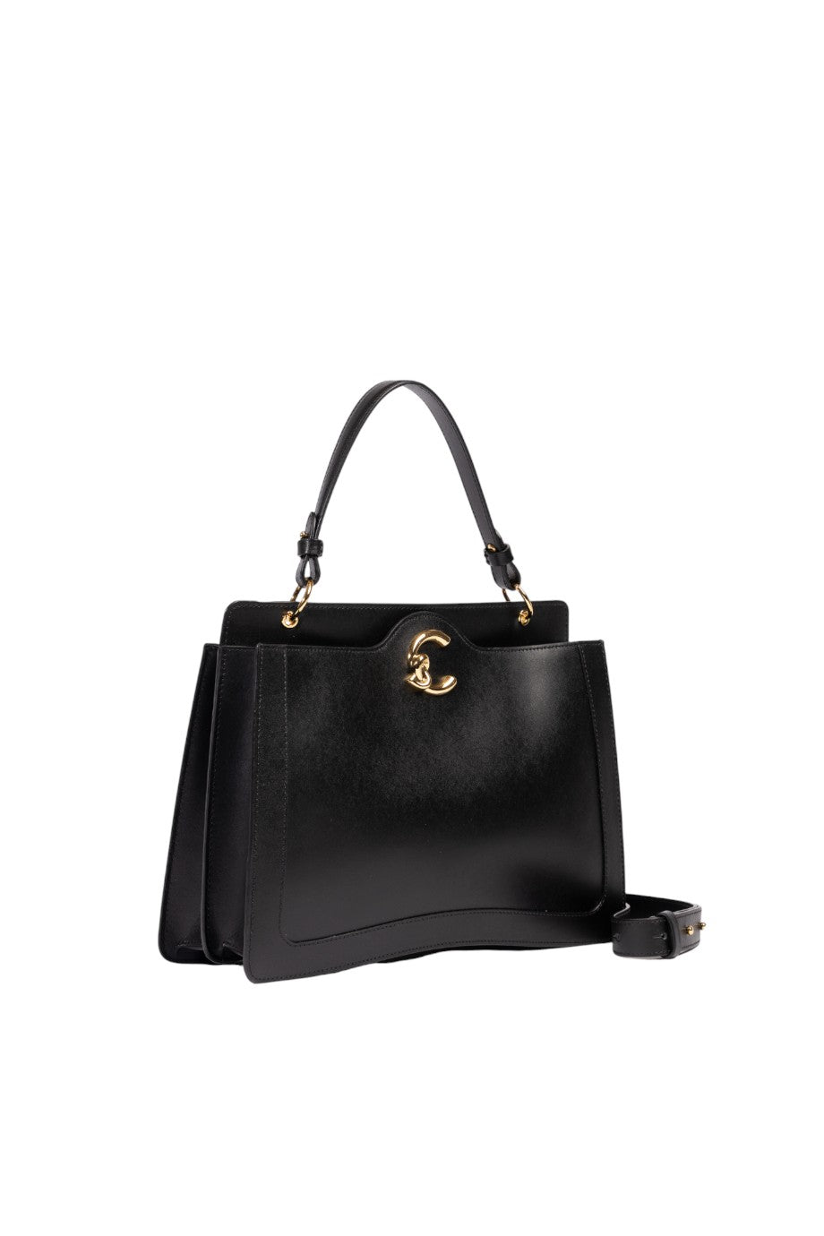 C ME CALF COCK Top Handle Bag