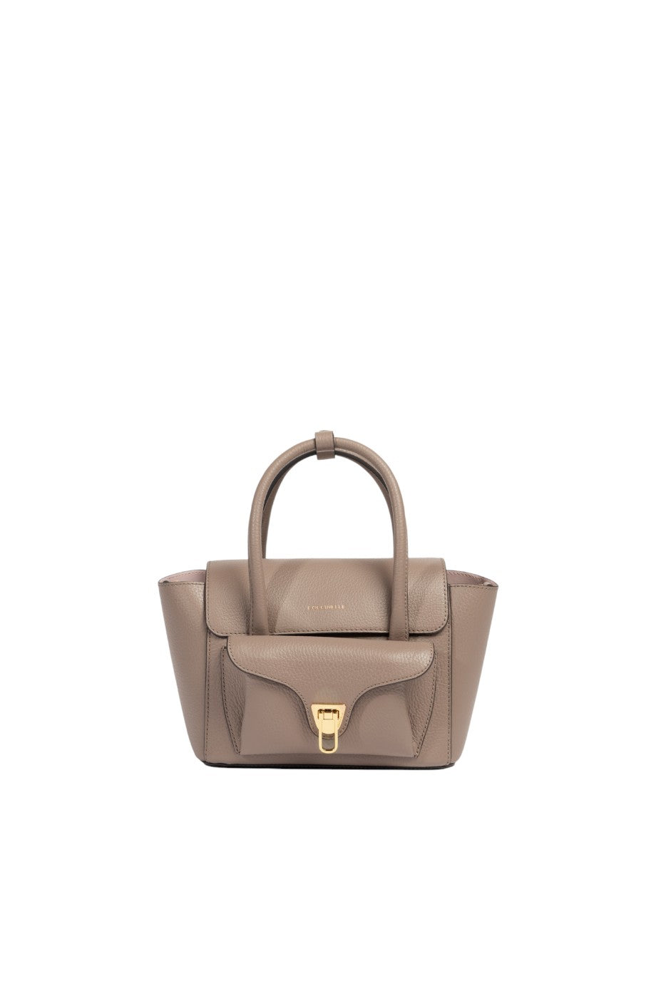 DOUBLE BEAT Top Handle Bag