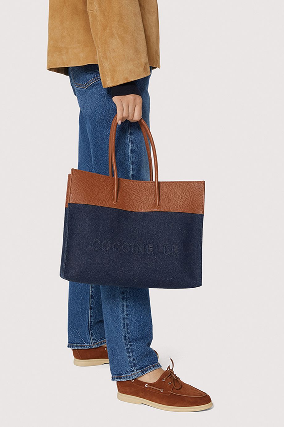 MYRTHA DENIM Top Handle Bag