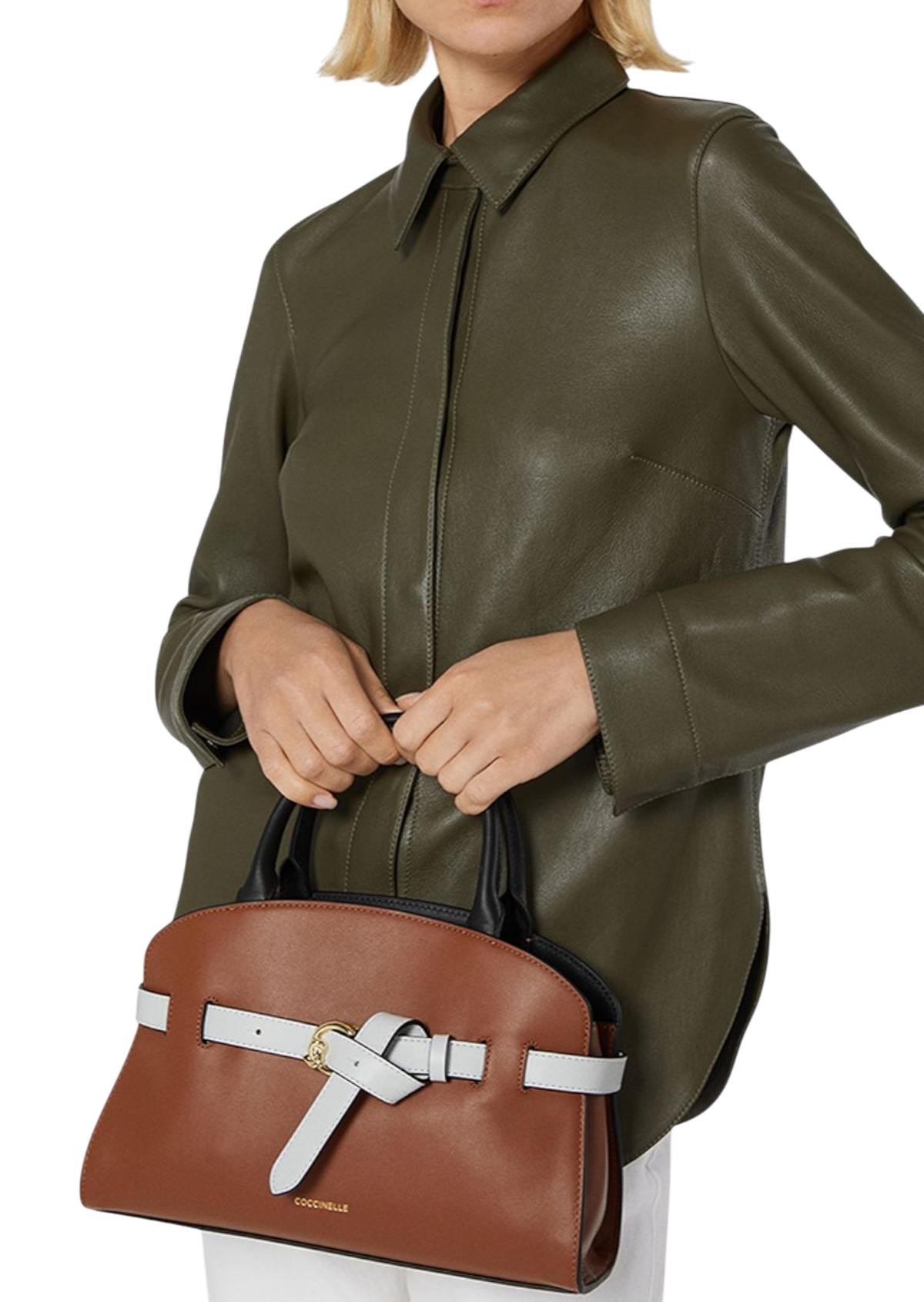 SABINE TRICOLOR Top Handle Bag
