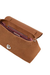 NIKLA SUEDE Top Handle Bag