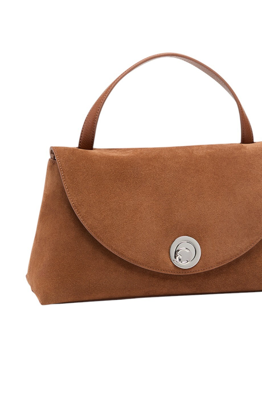 NIKLA SUEDE Top Handle Bag