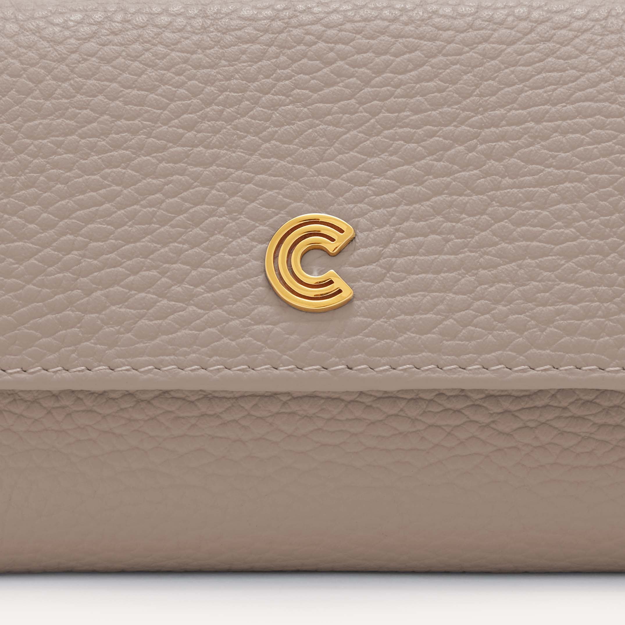 Coccinelle Myrine Grained Leather Small Wallet