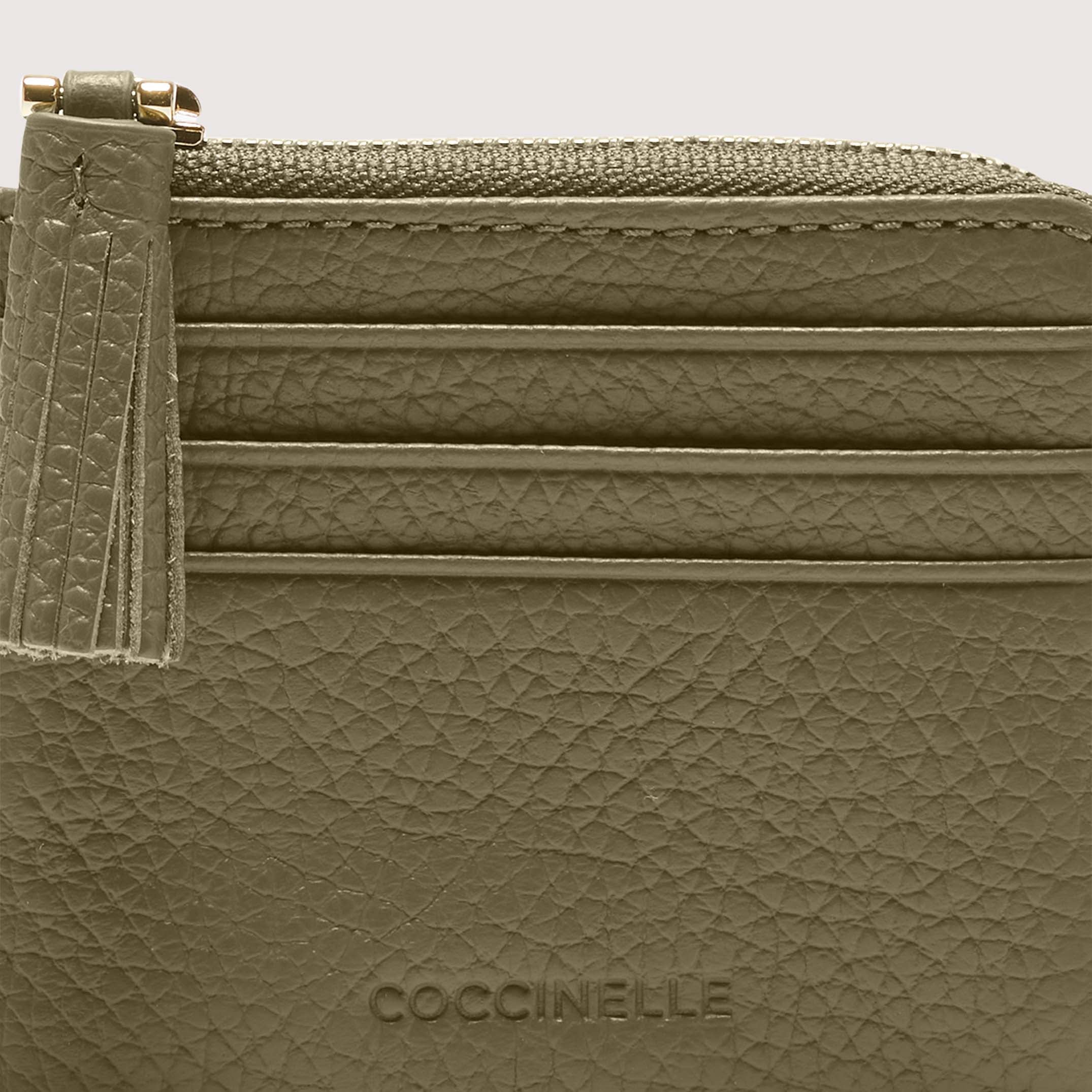 Coccinelle Tassel Document Holder - Green