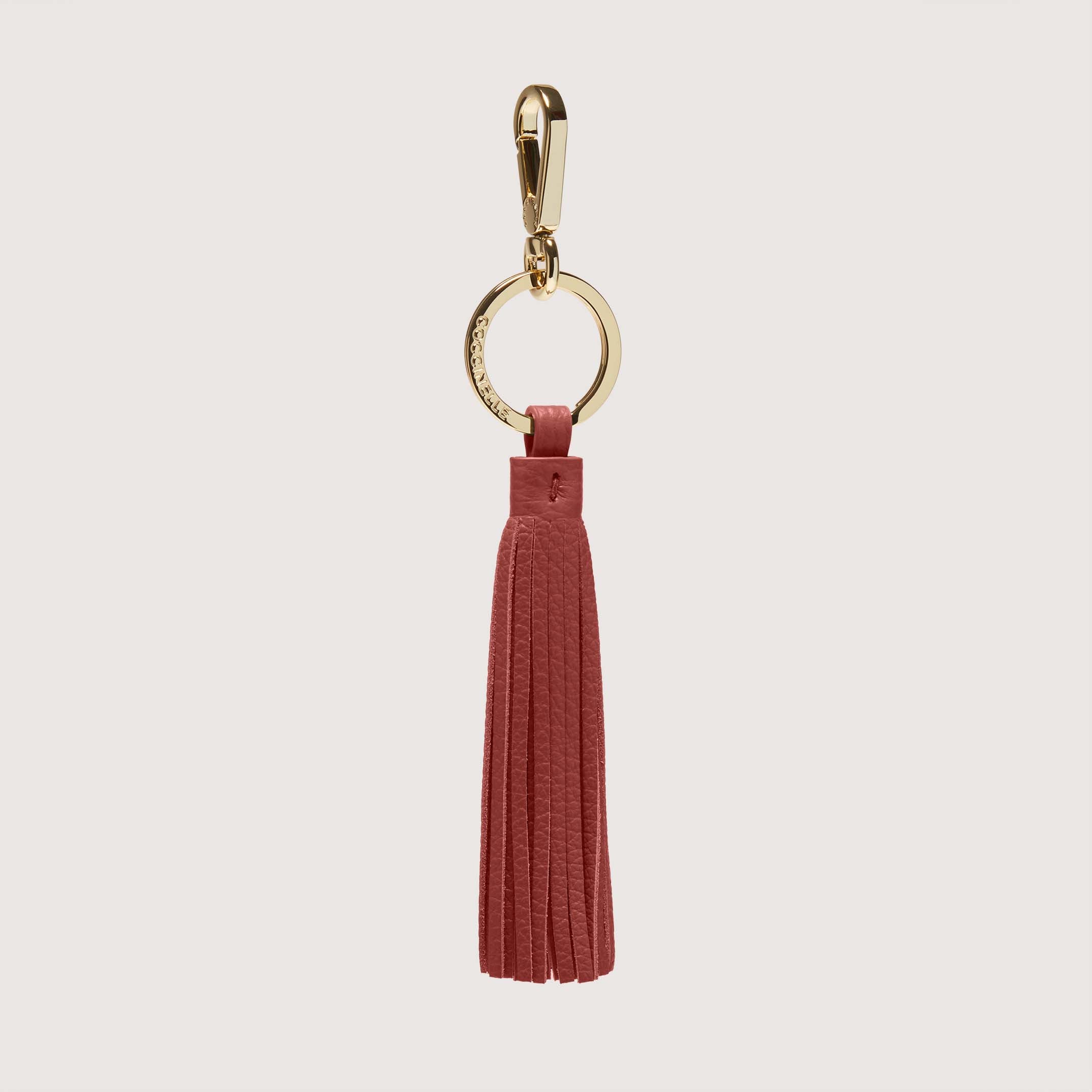 Coccinelle Tassel Charm - Burgundy