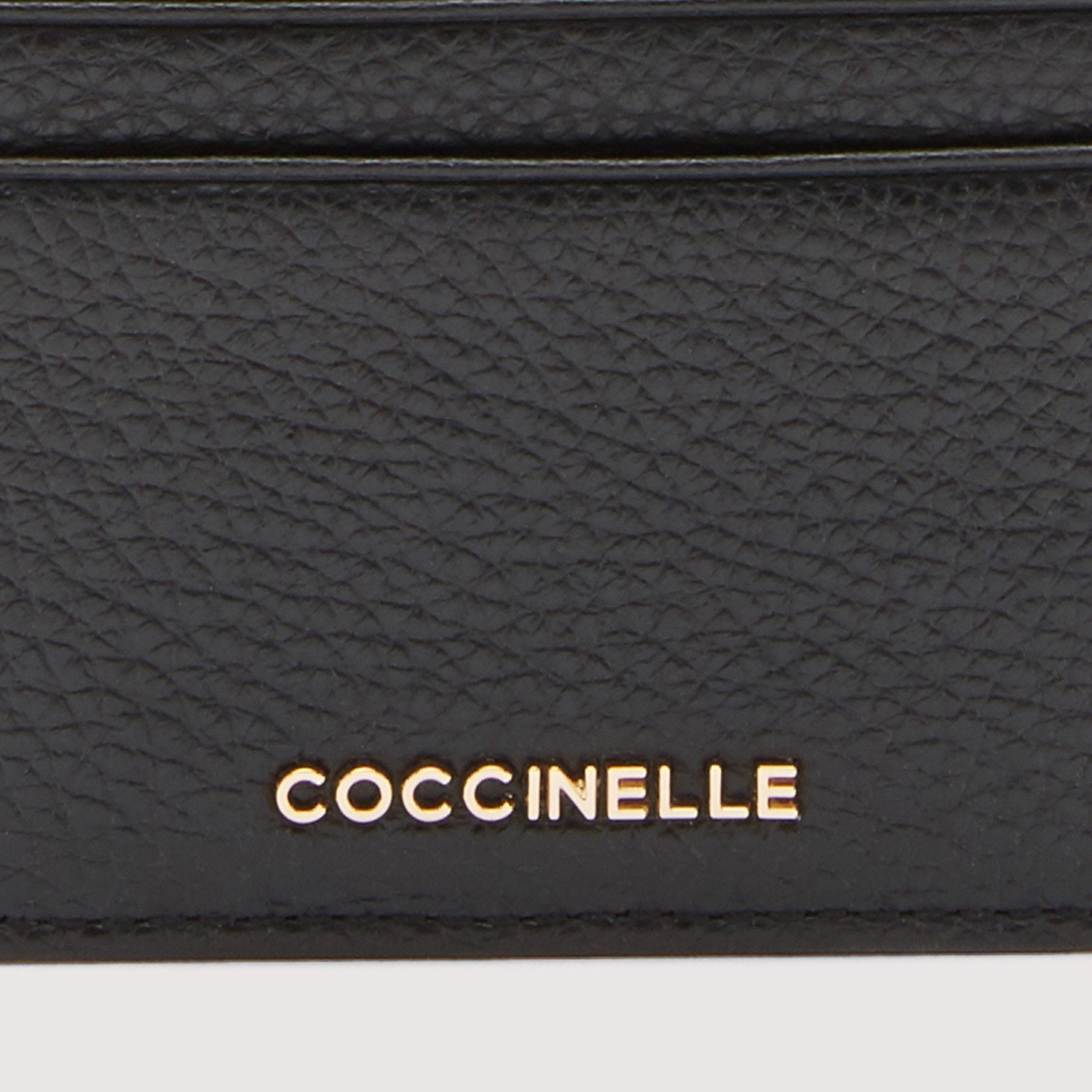 Coccinnelle Metallic Soft Noir Noir Document holder