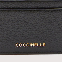 Coccinnelle Metallic Soft Noir Noir Document holder