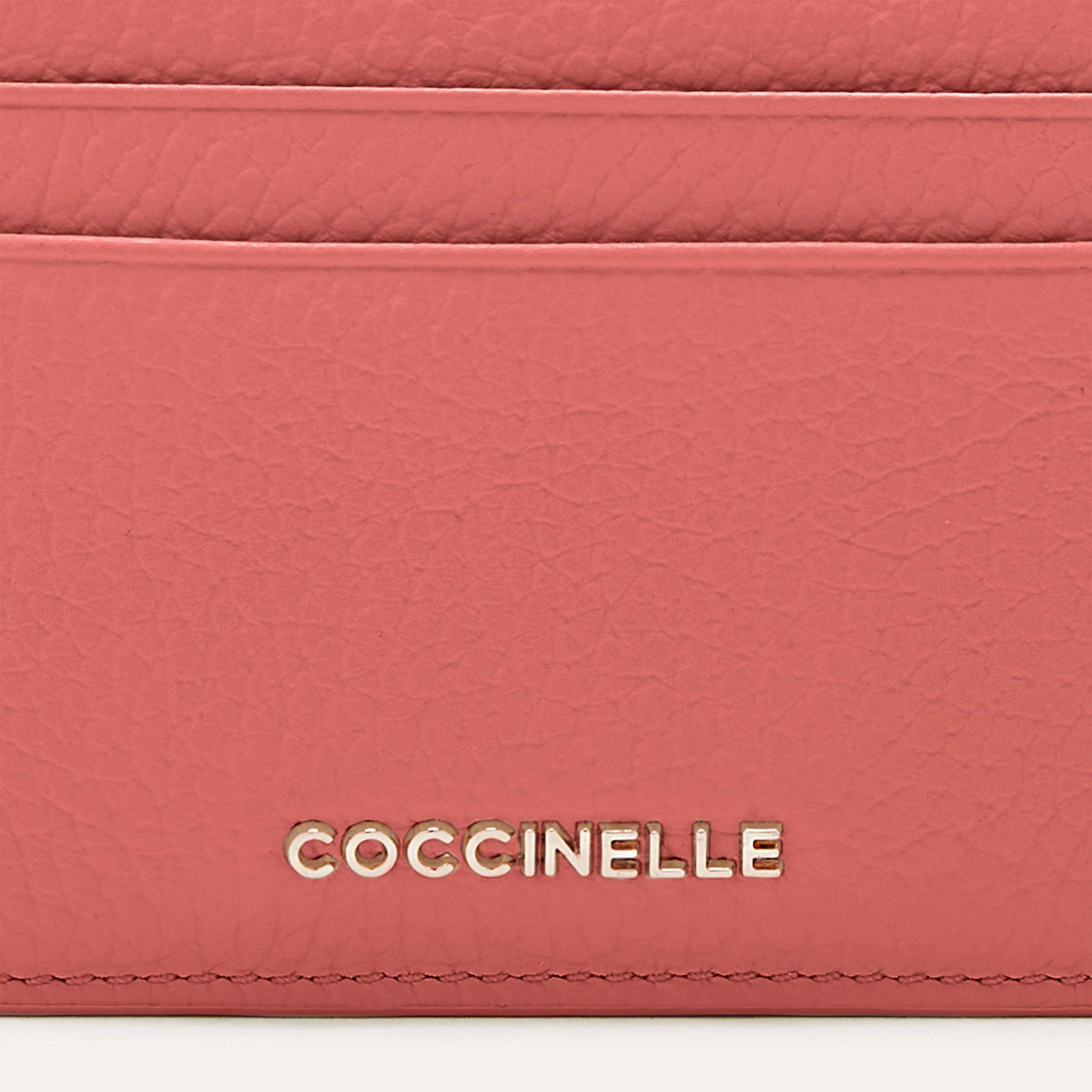 Coccinelle Metallic Soft Pot Cardholder