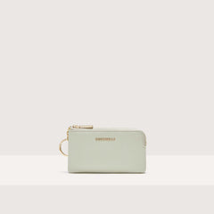 Coccinelle Metallic Soft Celadon Green Cardholder