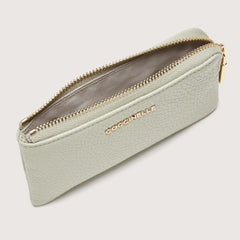 Coccinelle Metallic Soft Celadon Green Cardholder