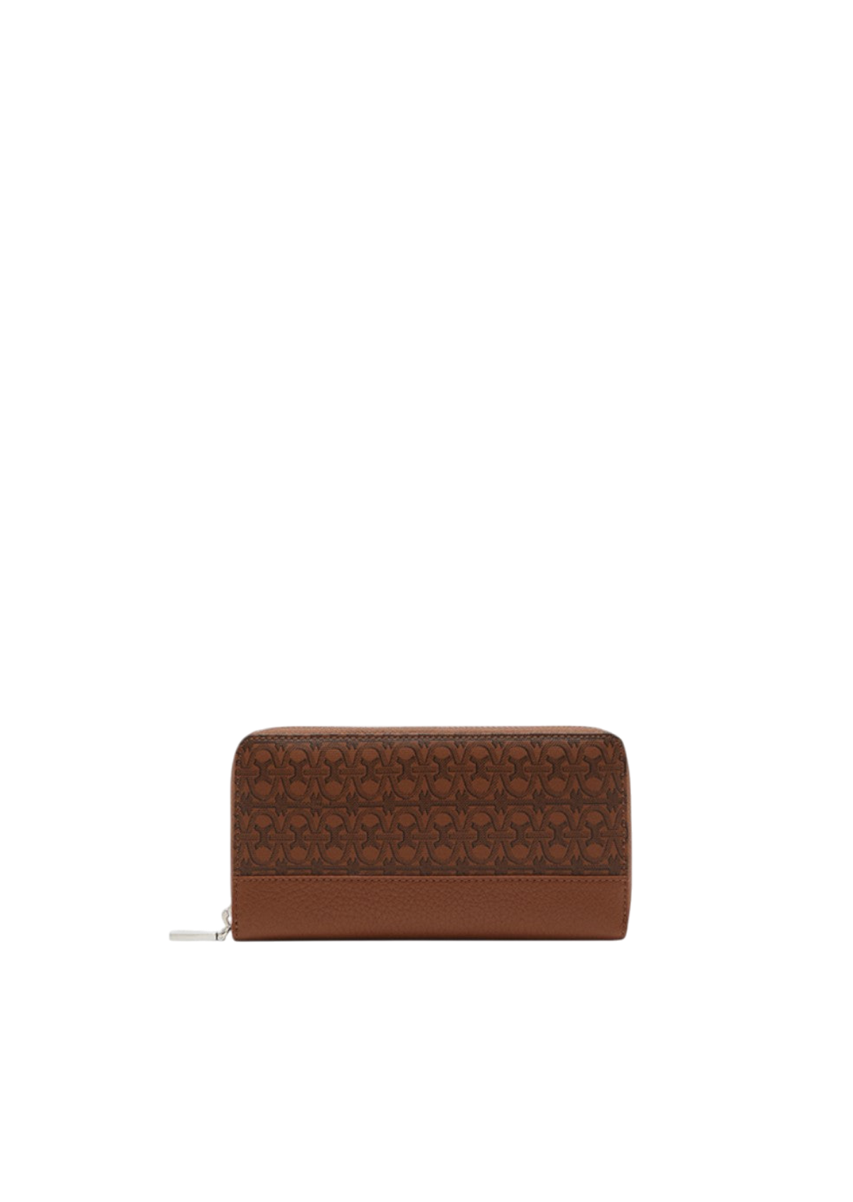 METALLIC COATED MONOGRAM Wallet
