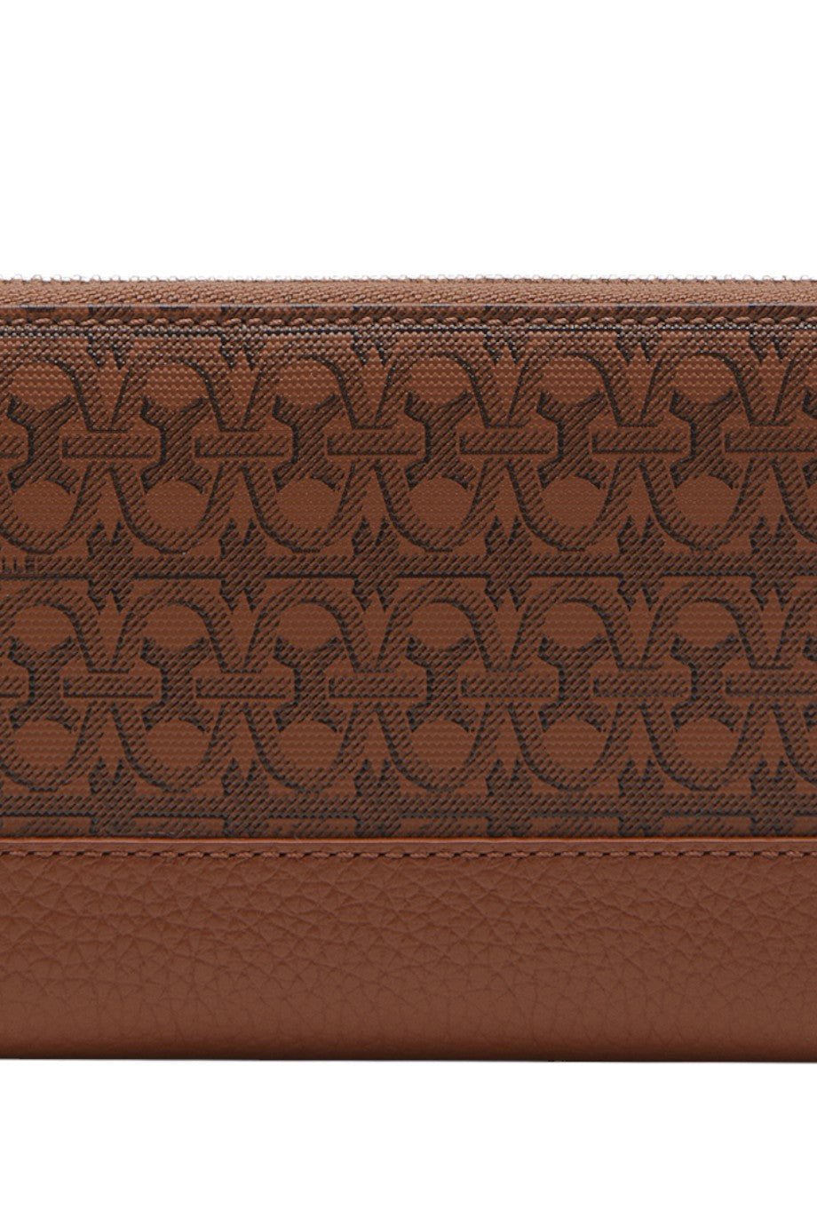 METALLIC COATED MONOGRAM Wallet
