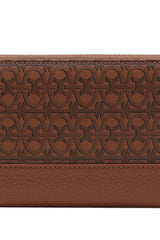 METALLIC COATED MONOGRAM Wallet