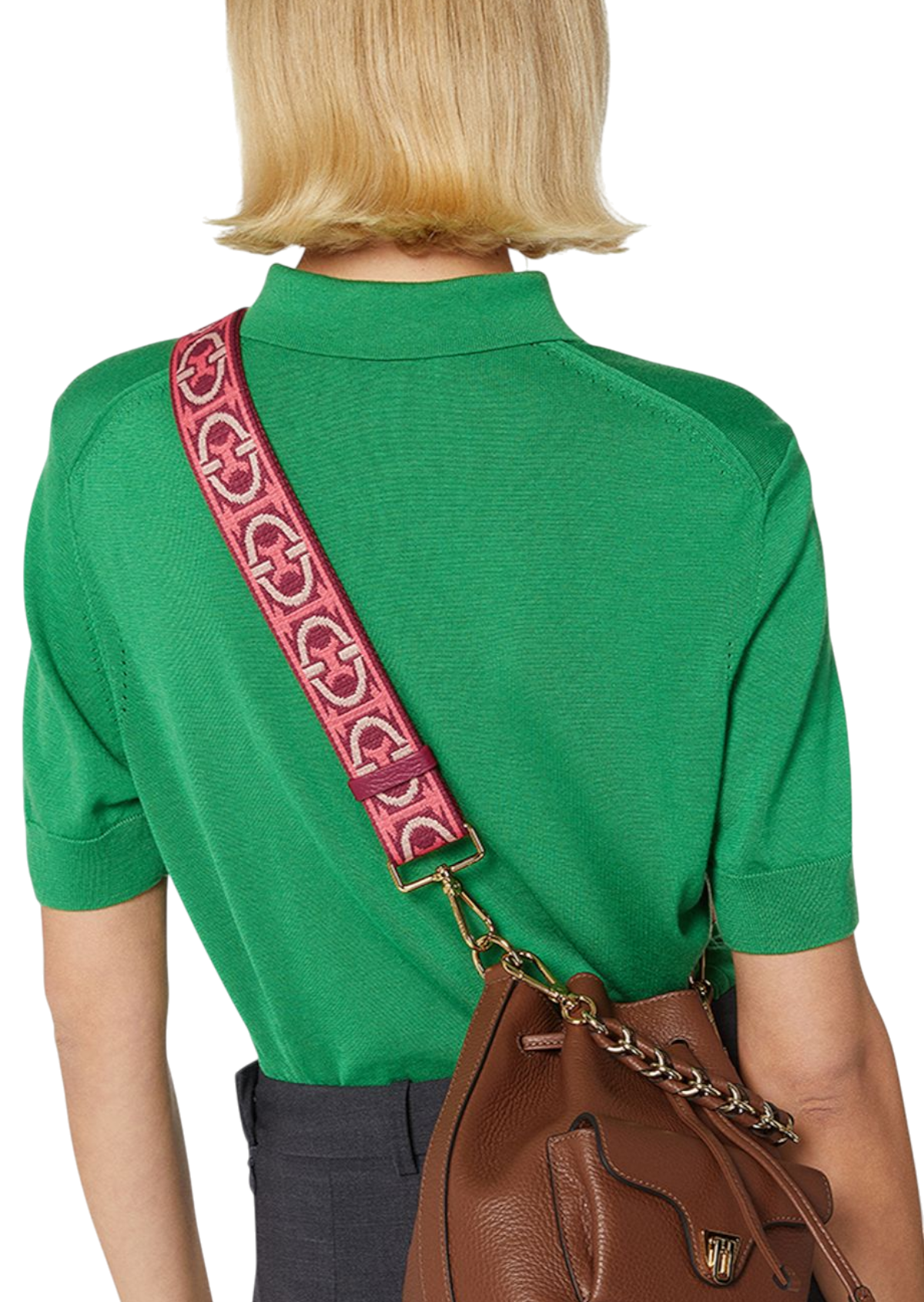 NASTRO MONOGRAM TRICOLR Shoulder Strap