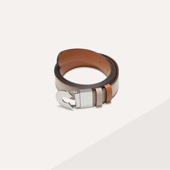 Coccinelle Logo C Reversible Shiny Goat Belt