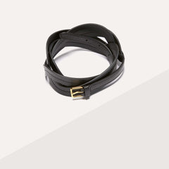 Coccinelle Sunup Soft Fixed Belt - Black