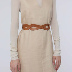 Coccinelle Sunup Soft Fixed Belt - Brown