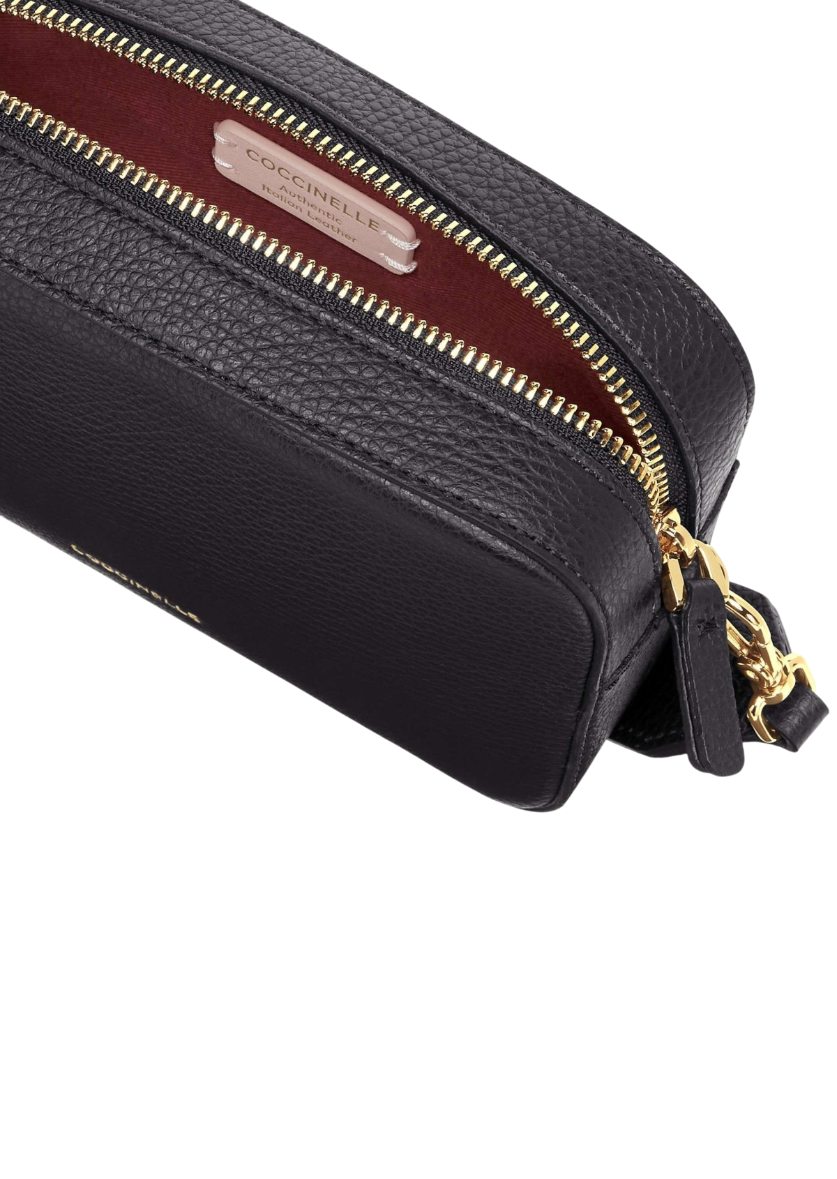 Coccinnelle Tebe Small Noir Noir Crossbody Bag