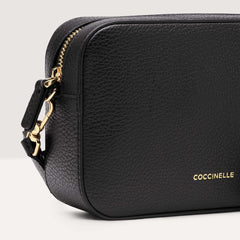 Coccinnelle Tebe Small Noir Noir Crossbody Bag