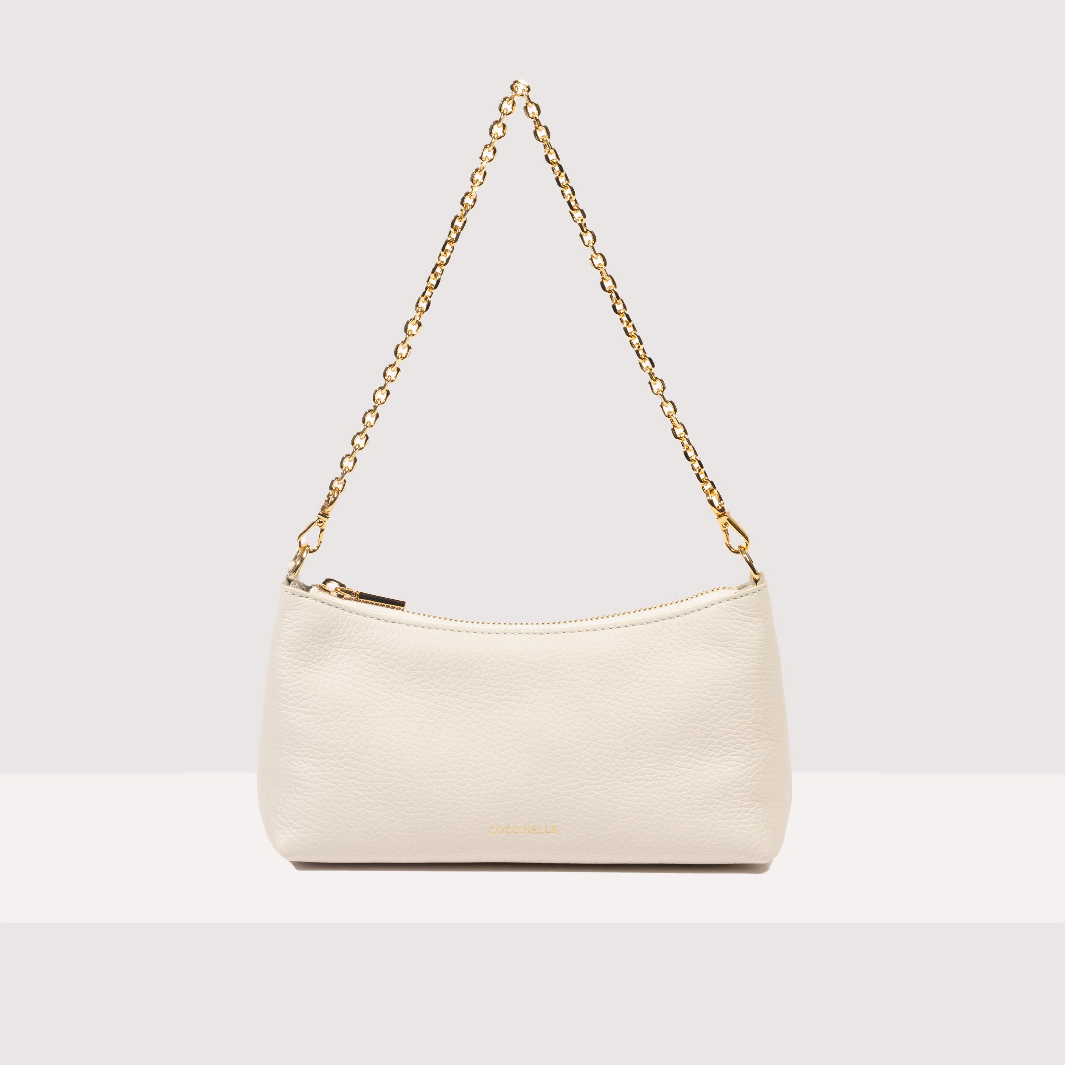 Coccinelle Aura Crossbody Bag - White