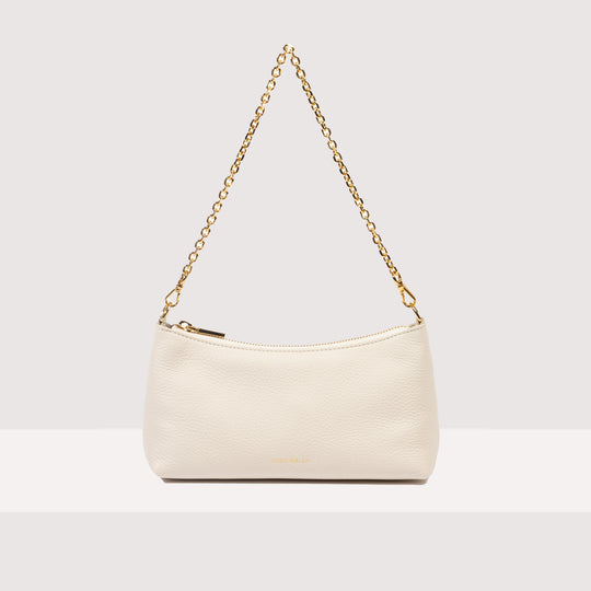 Coccinelle Aura Crossbody Bag - White