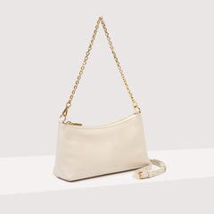 Coccinelle Aura Crossbody Bag - White