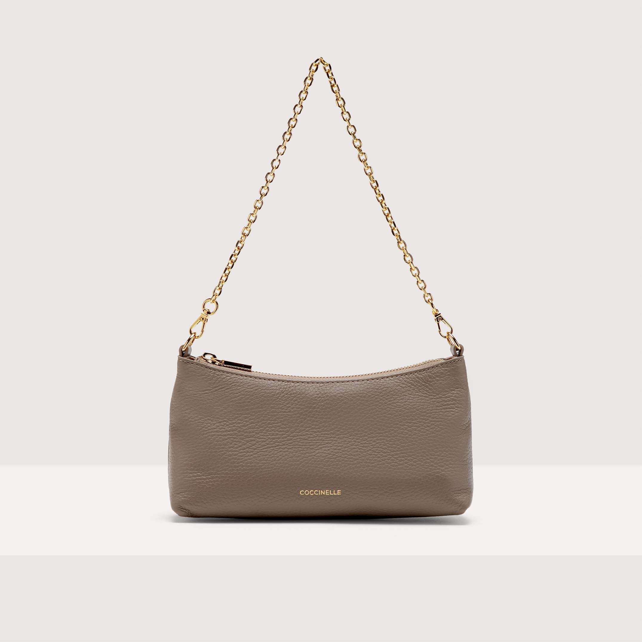 Coccinelle Aura Crossbody - Beige