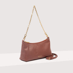 Coccinelle Aura Crossbody Bag - Burgundy