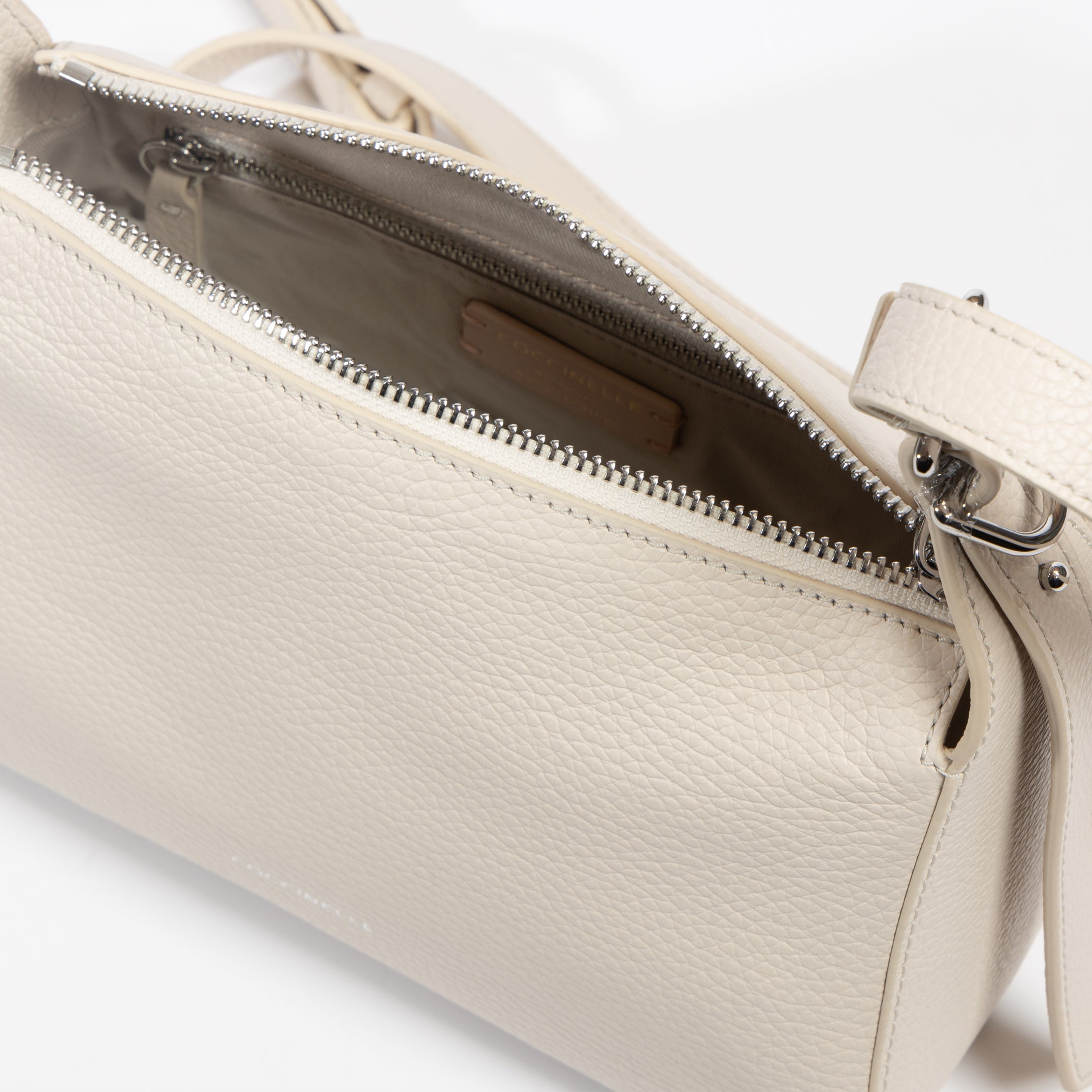 Coccinelle Bishop Crossbody Bag - White