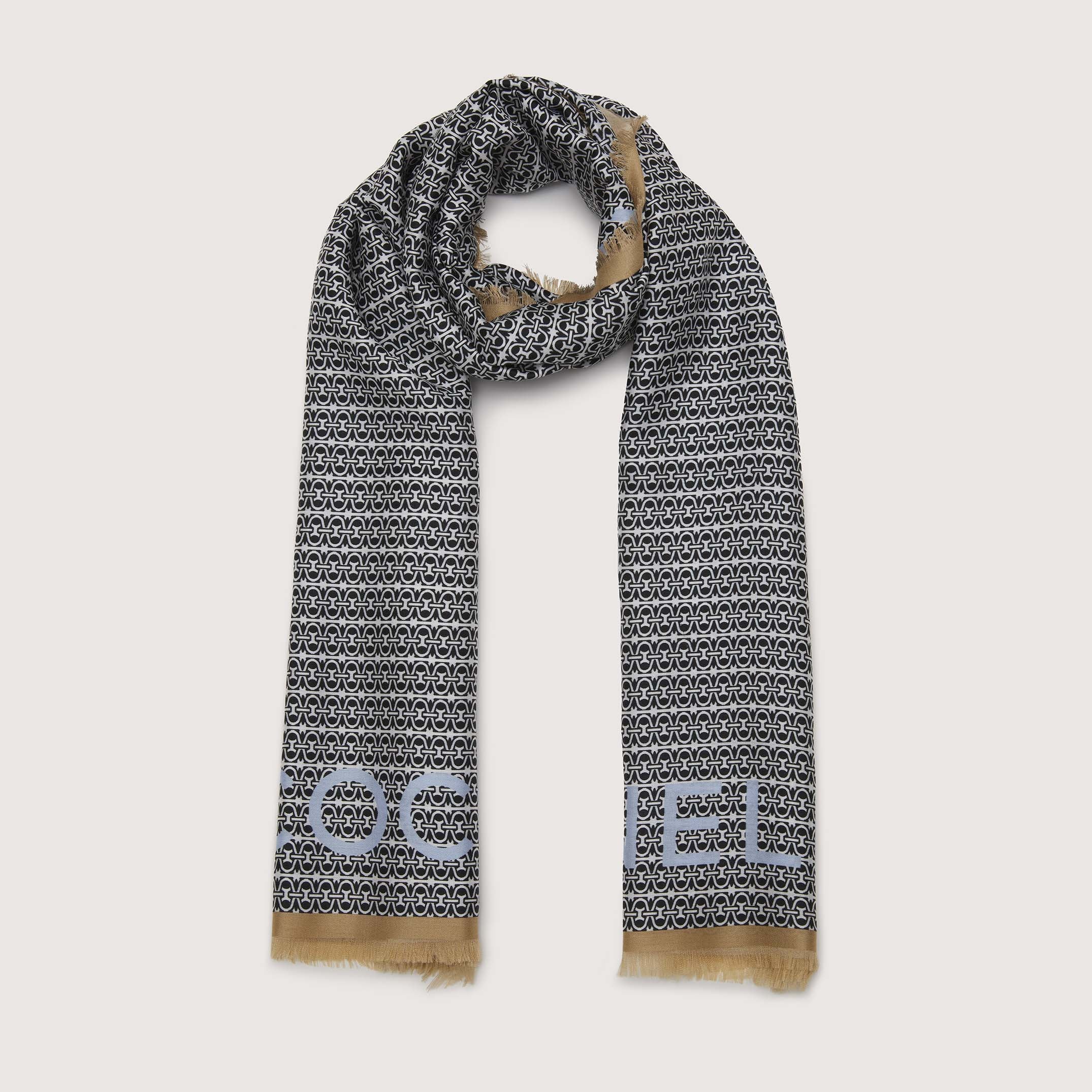 Coccinelle Monogram Logo Scarf