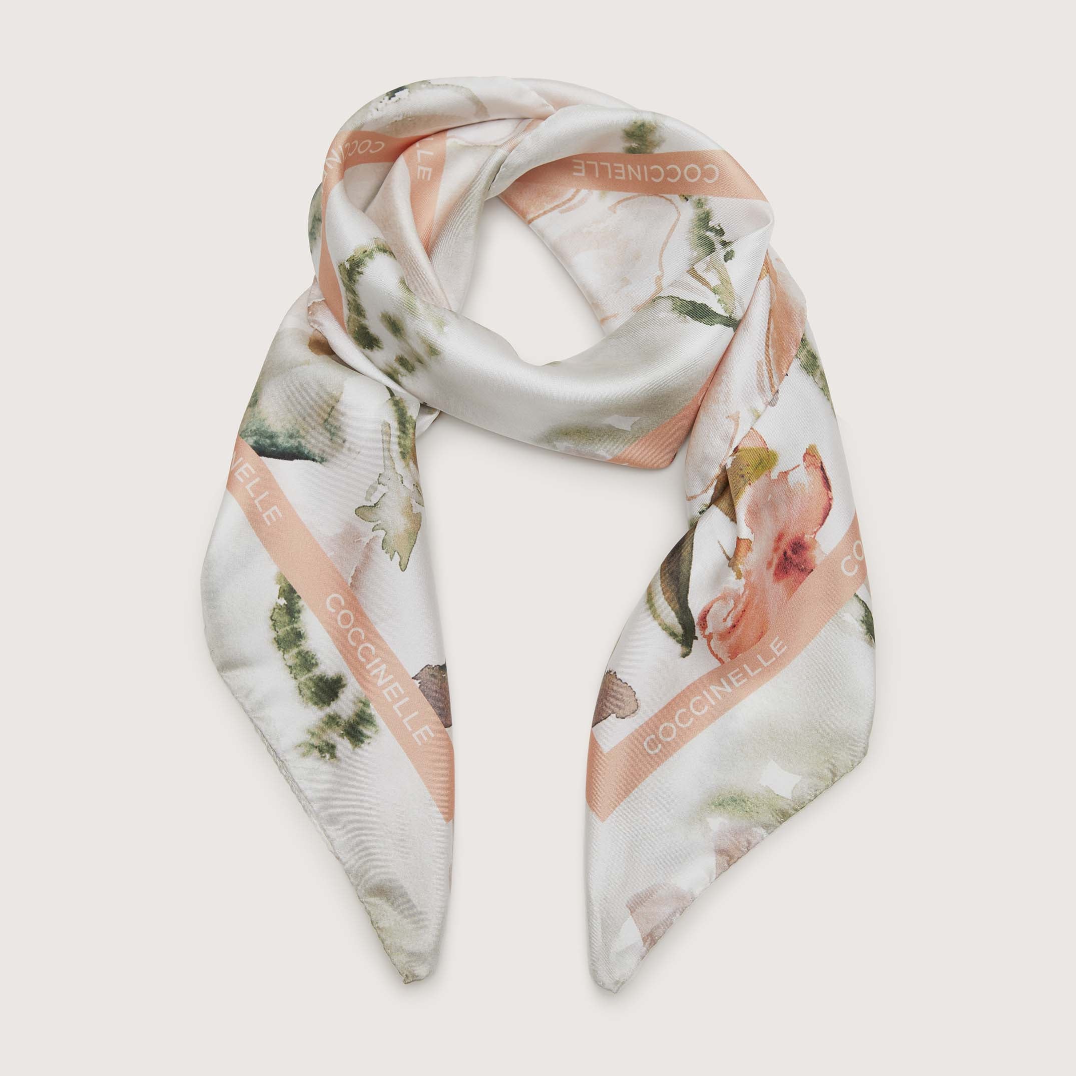 Coccinelle Water Flowers Scarf