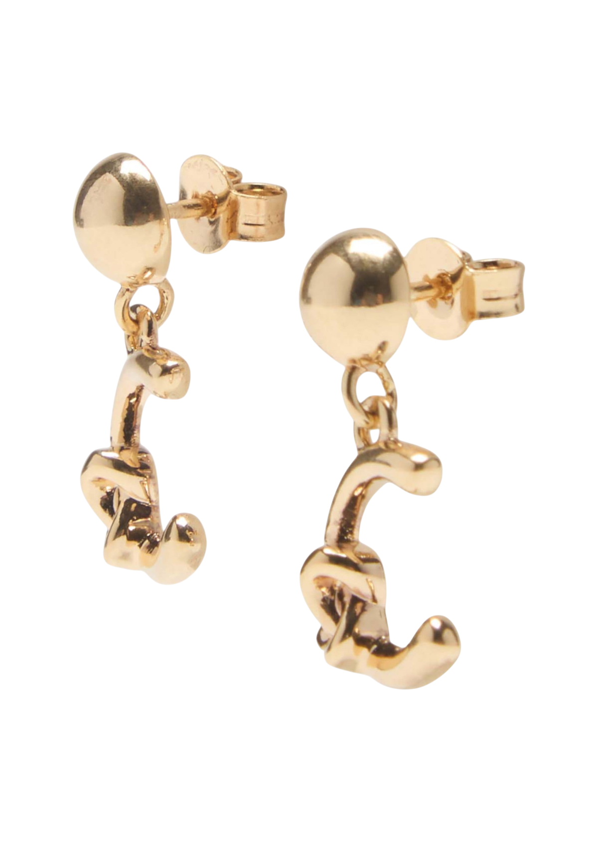 C-Me Metal Earrings