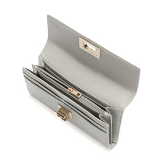 Furla 1927 Light Grey Continental Wallet