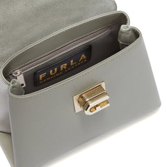 Furla 1927 Light Grey Top Handle Bag - Mini