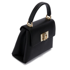 Furla 1927 Black Top Handle Bag - Mini